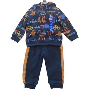 Kid Headquarters Baby Boy 4 Piece Construction Set, Size 12 Months New with Tags